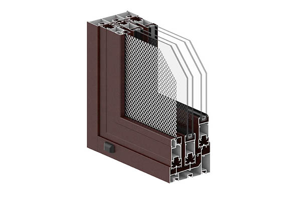 3 track sliding window with mosquito mesh