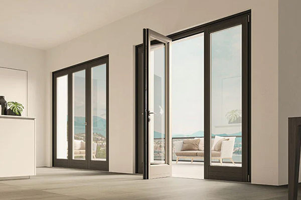 aluminum casement door