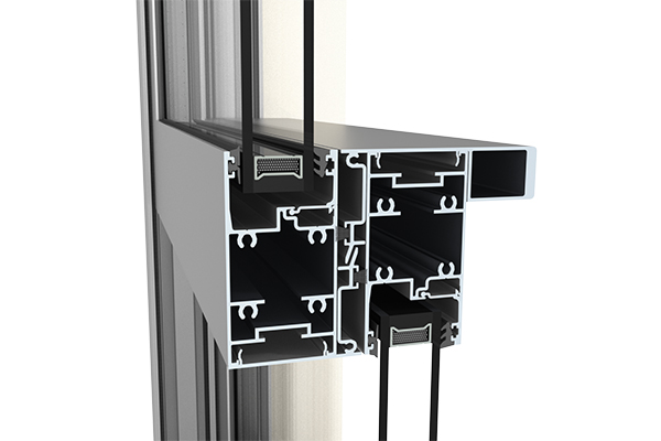 hung window aluminum profile