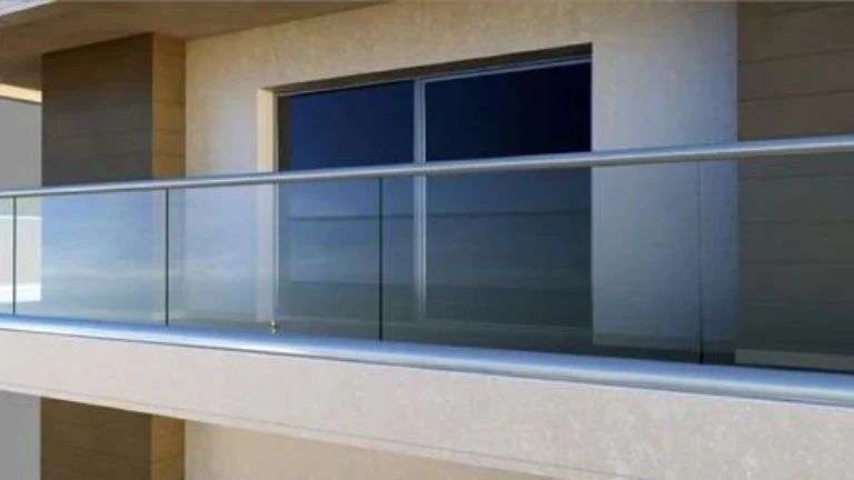 aluminum glass railing