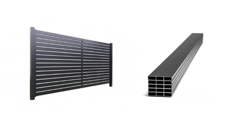 aluminum profile fence