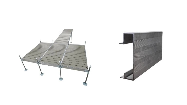 Aluminum Dock Extrusions 1