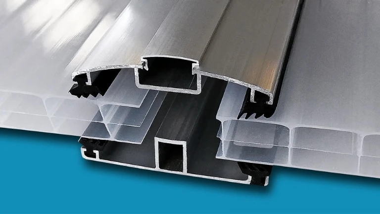 Aluminum Profiles for Polycarbonate Sheets