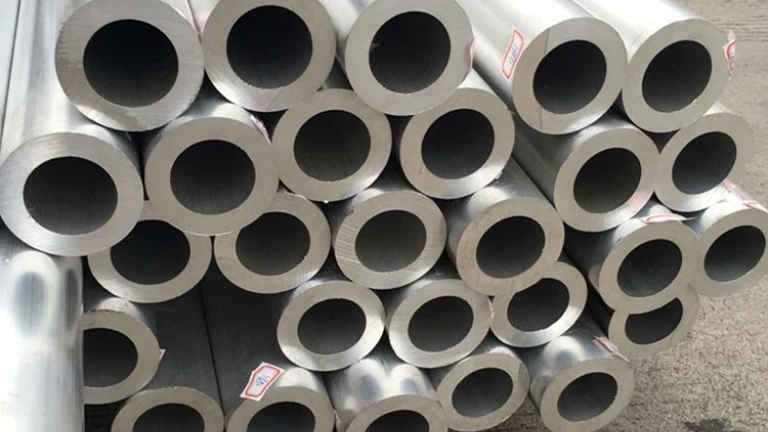 aluminium extruded pipe