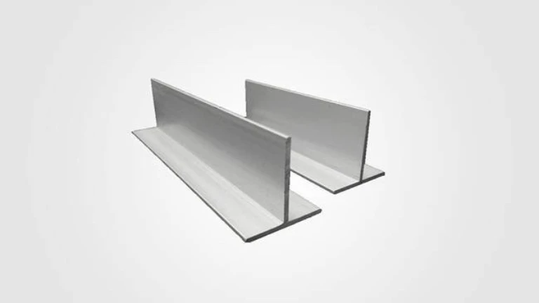 t shape aluminium section