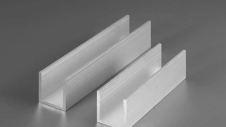 Extrusions Aluminum C | U Profile Section Channel - HTS-ALU