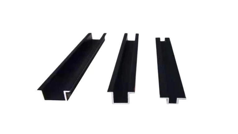 Black Anodized Aluminum Channel