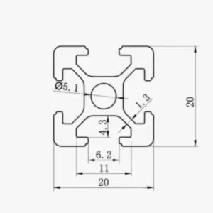 T-slot 20 Series