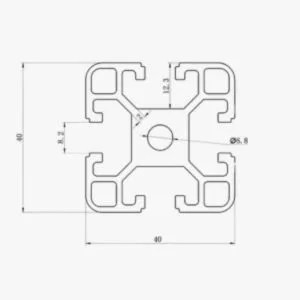 T-slot 40 Series