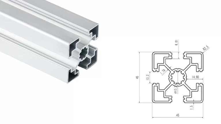 alumimum T-slot 4545 A