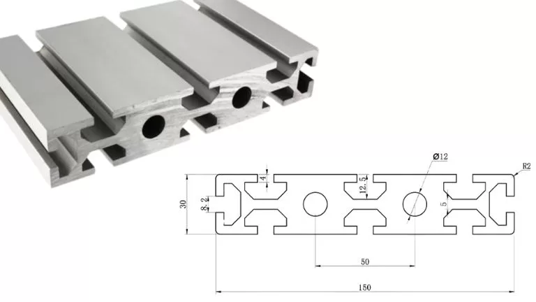 aluminum T-slot 30150 B