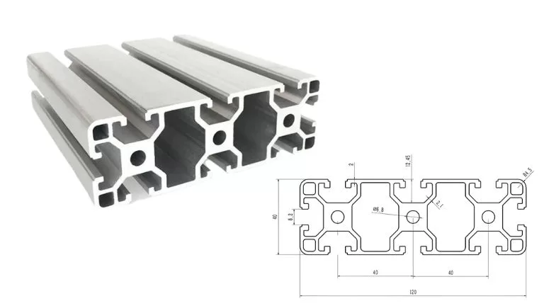 aluminum T-slot 40120