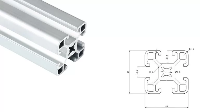 aluminum T-slot 4040 D