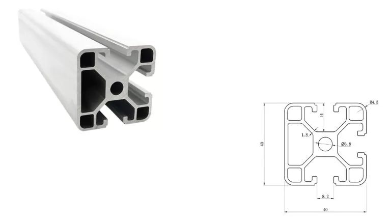 aluminum T-slot 4040AA