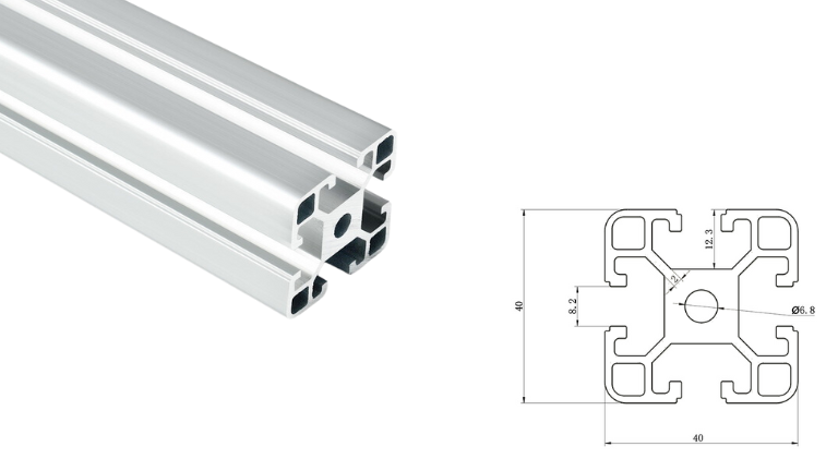 aluminum T-slot 4040