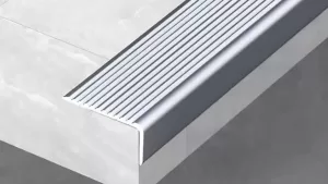 Aluminum Alloy L-Shaped Non-Slip Stair Edge Trim for Stair Steps