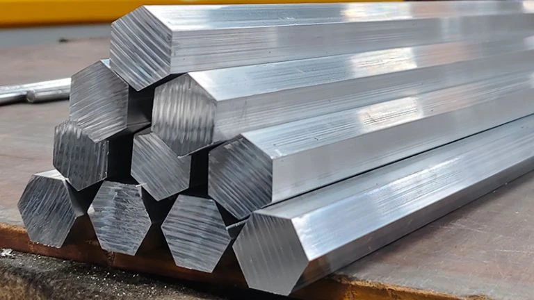 Extruded Solid Hexagonal Aluminum Bar