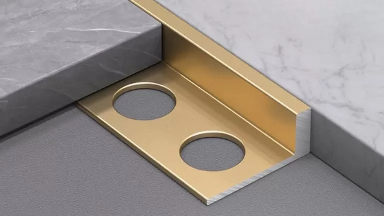 Aluminium Gold Tile Trim