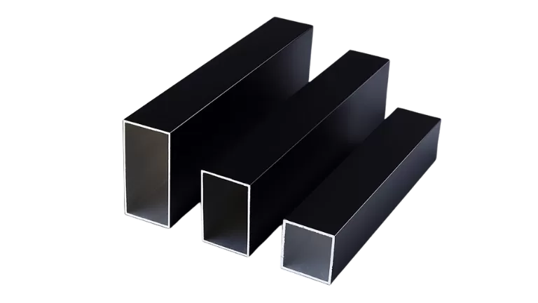 Black Aluminium Box Section (2)