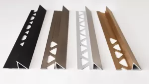 Perfil triangular de aluminio para baldosas (2)
