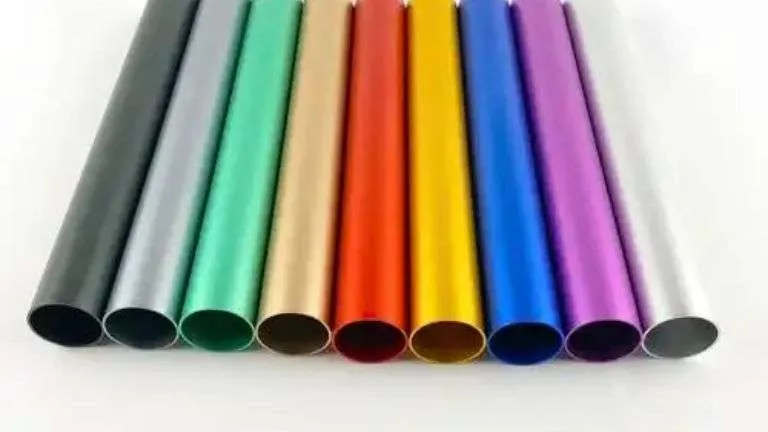 Colored Anodized Aluminum Profile