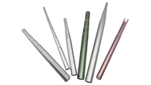 Tubo telescópico de aluminio