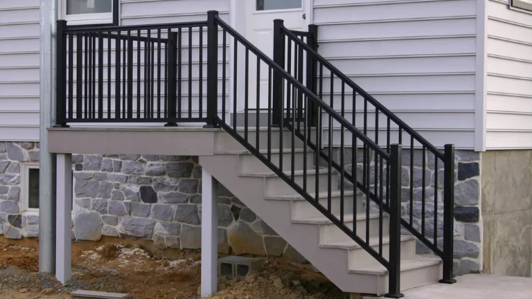 Aluminum stair railing(2)