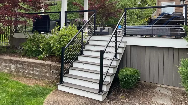 Aluminum stair railing(3)