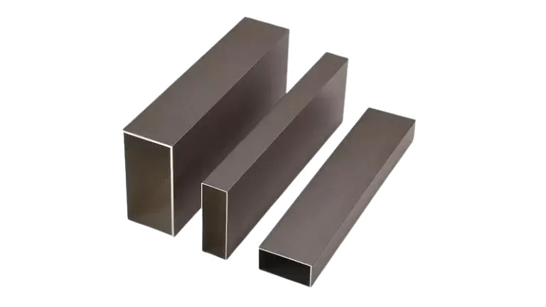tubular rectangular aluminum
