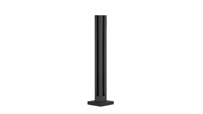black aluminum glass railing(6)