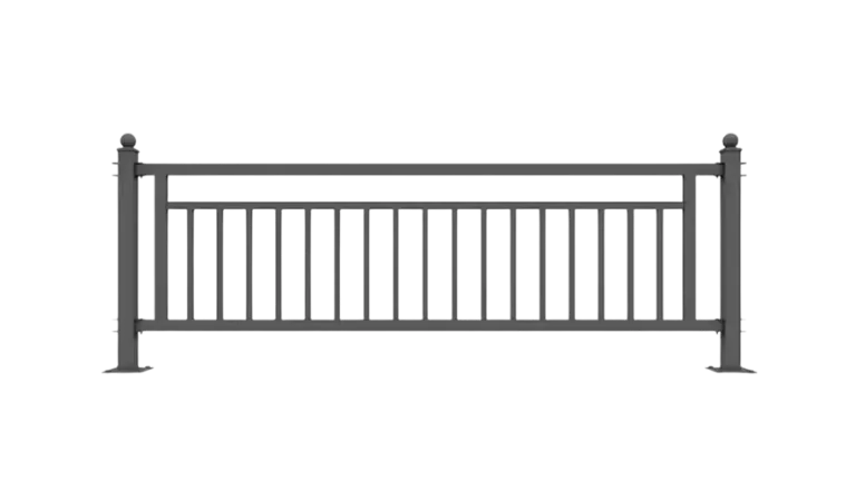 powder coated aluminum railing(1)