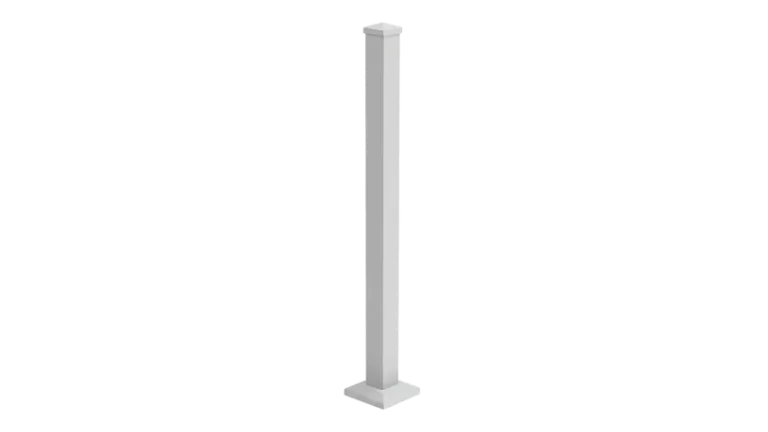 white deck railing9